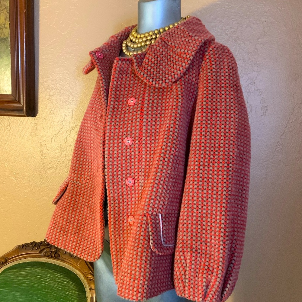 SATIN ROMANTICSM Coat/Jacket.  Sz S/M